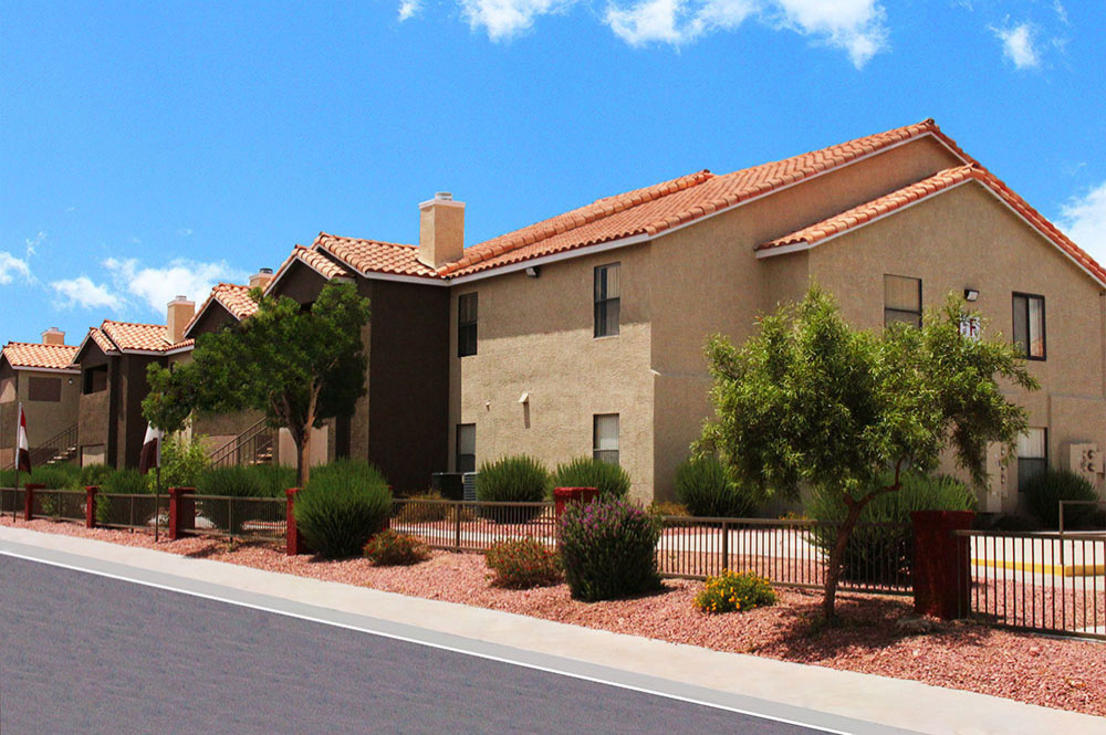 Exterior photo of Mandalay Bay apartment Building Exterior and Street 2