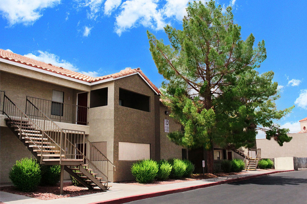 Exterior photo of Mandalay Bay apartment Building Exterior and Stairs 6