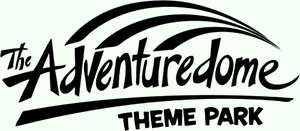 Design logo linked to Adventure Dome Theme Park website This image logo is used for Adventure Dome Theme Park link button