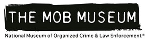 Design logo linked to Mob Museum website This image logo is used for Mob Museum link button