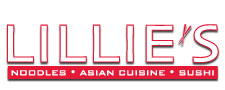 Design logo linked to Lillie's Asian Cuisine website This image logo is used for Lillie's Asian Cuisine link button