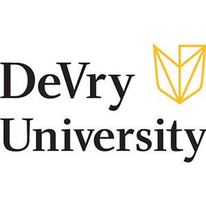 Design logo linked to DeVry University Henderson website This image logo is used for DeVry University Henderson link button